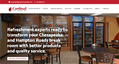 Desktop Screenshot of cardinalcanteen.com